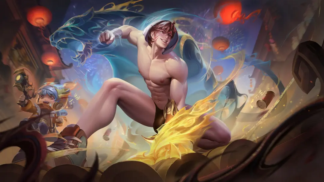 王者荣耀 Honor of Kings 六艺-裴擒虎-寅虎.赤拳 Fhentai - Page 37