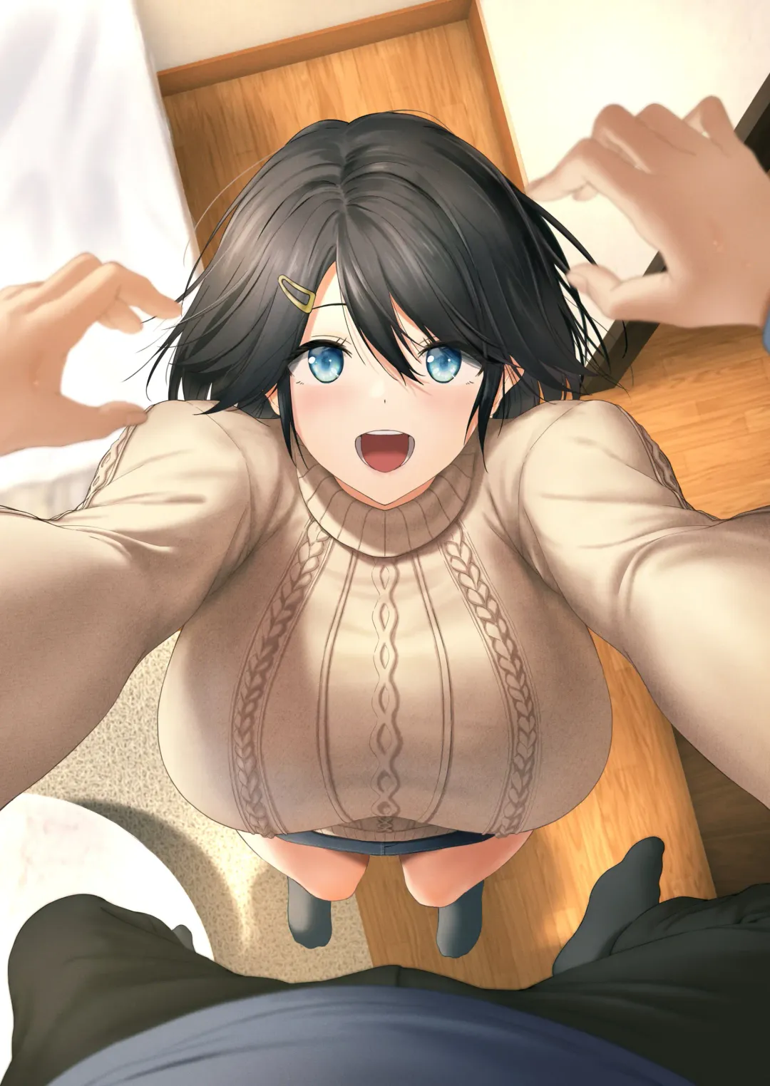 [Hachimitsu] Motto ! Choushin Itoko to Ecchii Koto Shiyo | I Want to Do Sexy Things with My Tall Younger Cousin 2 Fhentai - Page 2