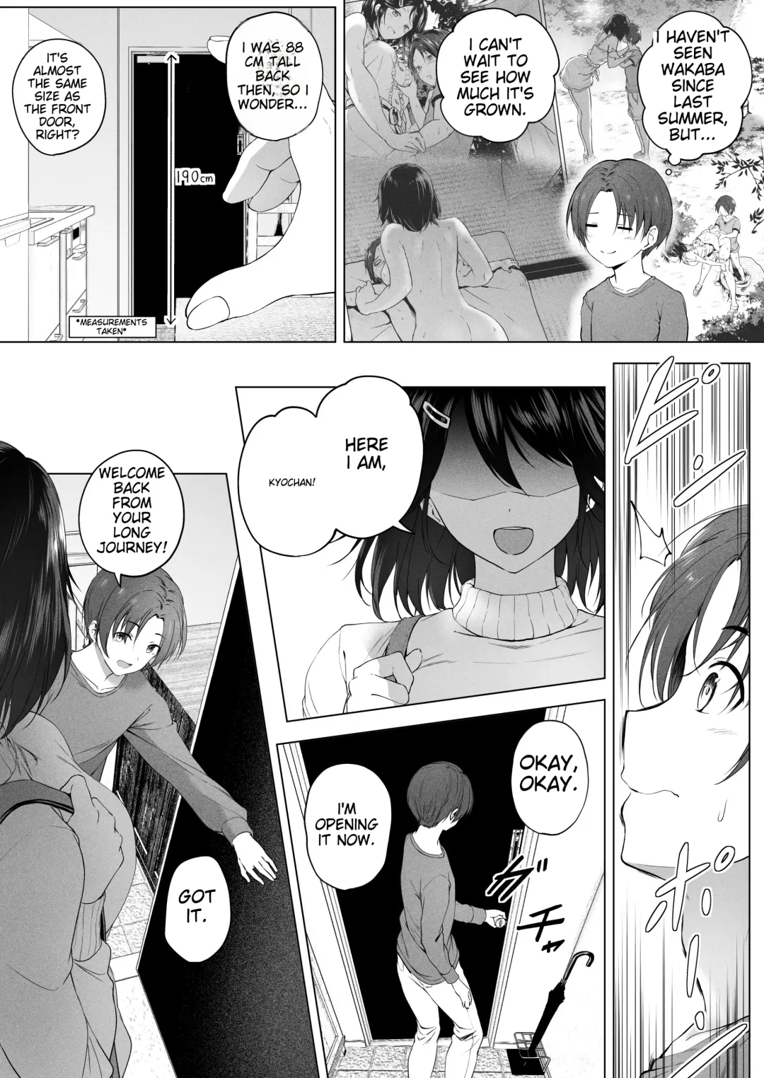 [Hachimitsu] Motto ! Choushin Itoko to Ecchii Koto Shiyo | I Want to Do Sexy Things with My Tall Younger Cousin 2 Fhentai - Page 4