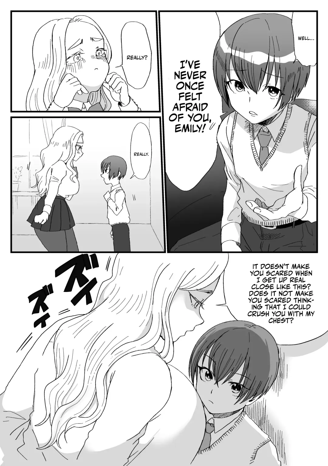 Big Girl Wants To Mount Cute Small Guys 3 Fhentai - Page 4