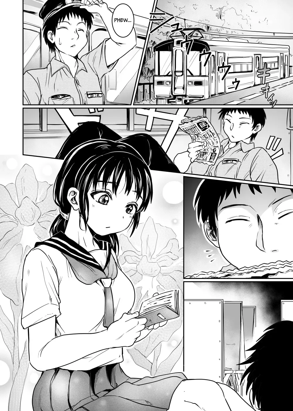 [Kujira Sanbiki] Hanashoubu no Eki | The Station of Iris Ensata Fhentai - Page 4