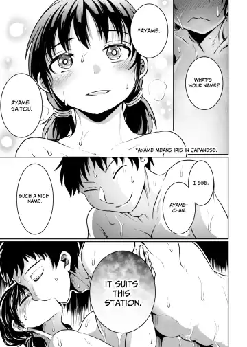 [Kujira Sanbiki] Hanashoubu no Eki | The Station of Iris Ensata Fhentai - Page 39