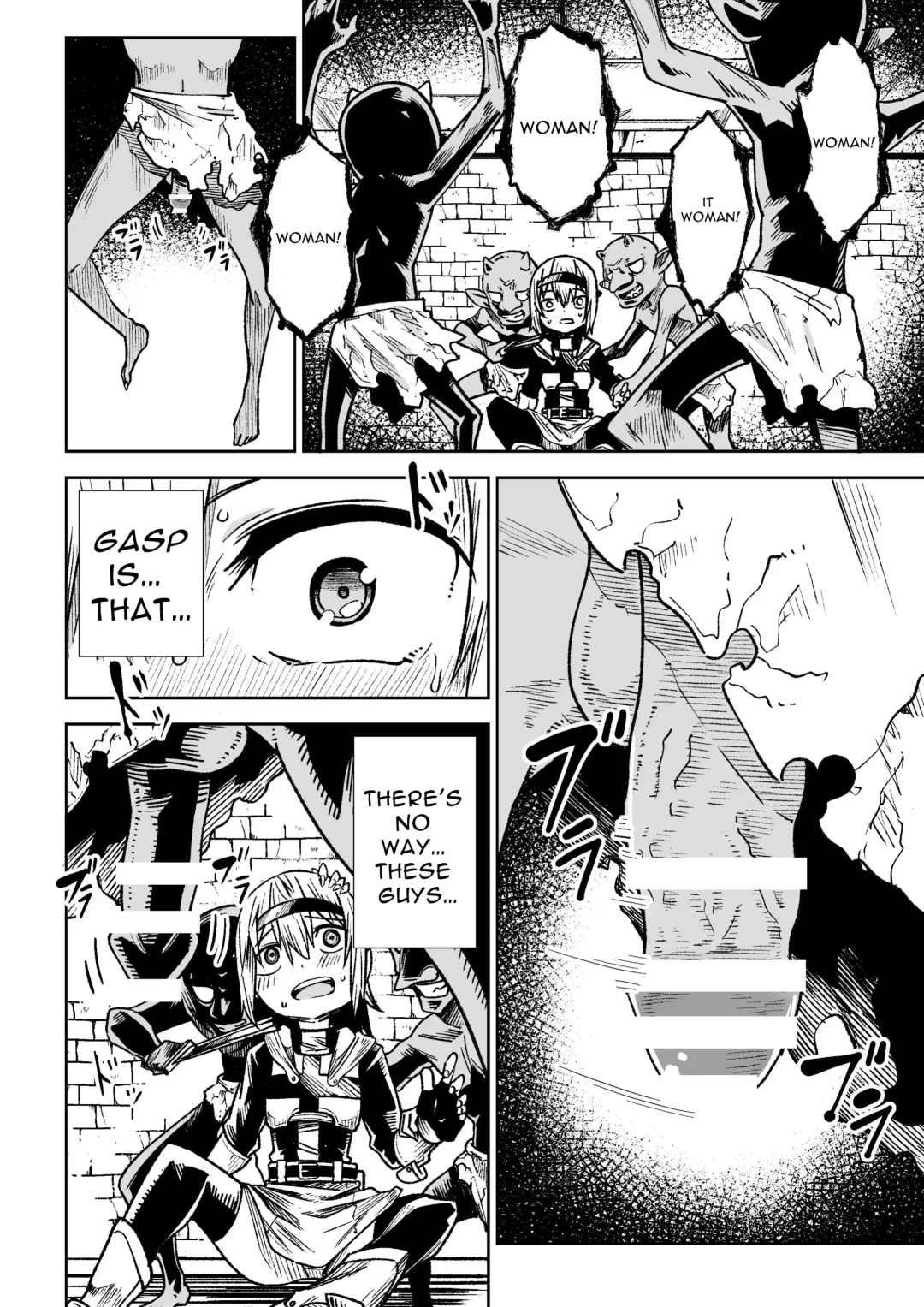 [Tomura Suisen] Jaintou no Boukensha ~Goblin ni Haiboku Shita Shoujo Kenshi Hen~ | Adventurer of the Tower of Lewdness ~Swordswoman Defeated By A Goblin~ Fhentai - Page 9