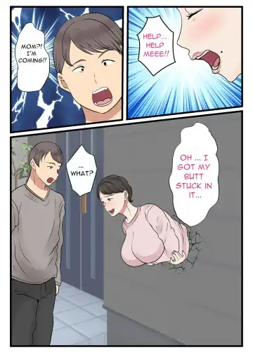 Haha ga Kabe ni Hamatte Ugokenakatta node... | My Mother Got Stuck in the Wall and Couldn't Move... Fhentai - Page 8