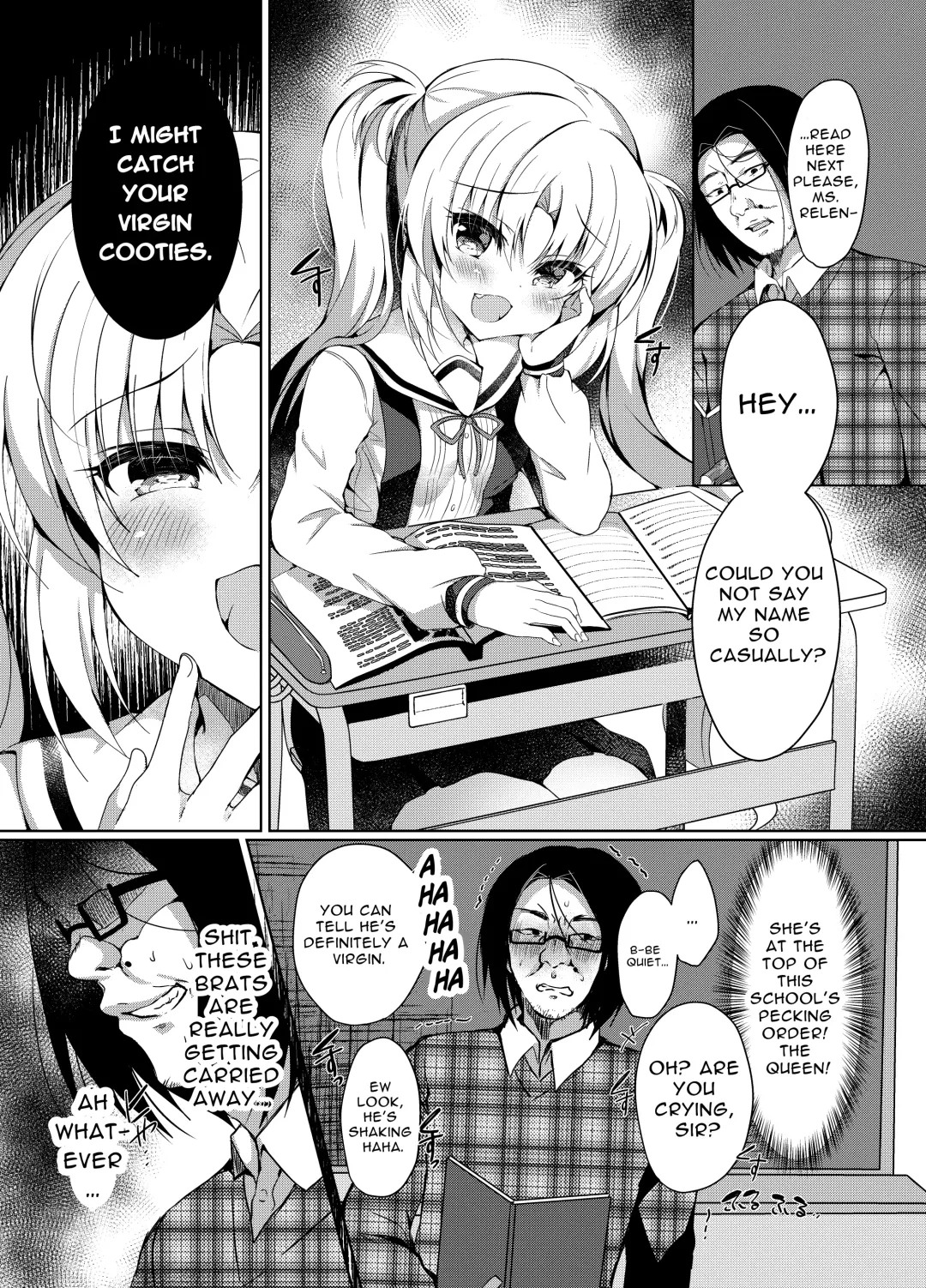 [Suzunone Rena] Namaiki Mesugaki ni Saimin Seisai | Hypnotic Punishment for a Rude Girl Fhentai - Page 4