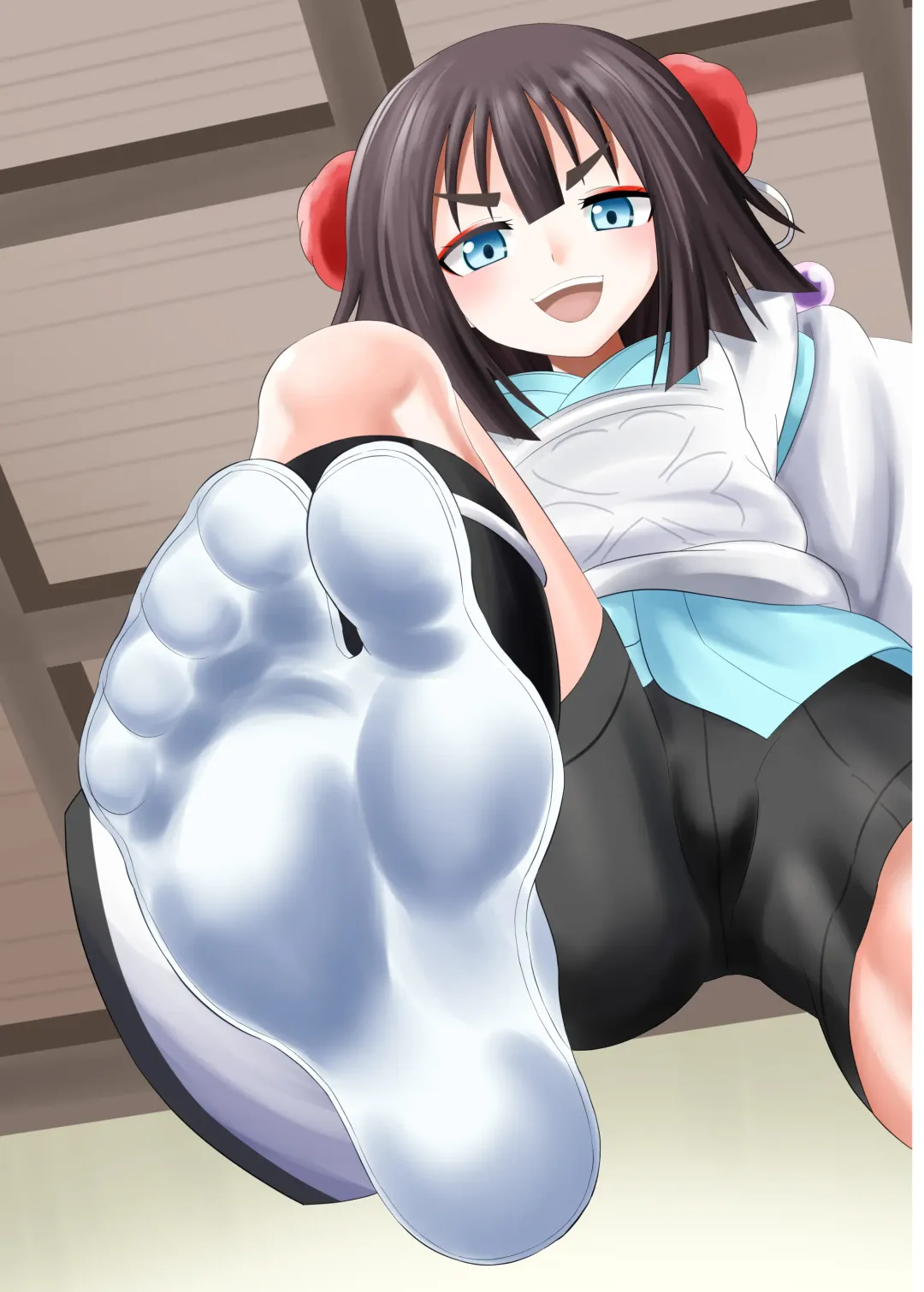 [Shivharu] Hebigami-sama ni Fumareru | Trampled by Myouban-sama Fhentai - Page 25