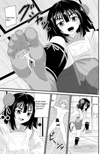 [Shivharu] Hebigami-sama ni Fumareru | Trampled by Myouban-sama Fhentai - Page 10