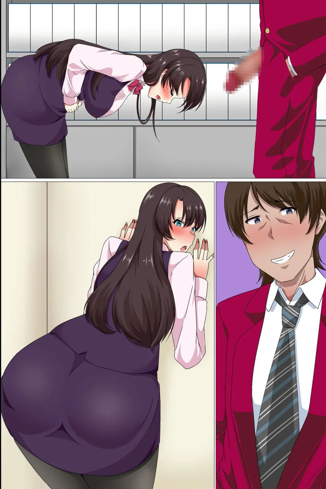 [Hakudaku Sinsi] Ou-sama Suit  Dare mo ga  Ore ni   Hirefushi Shitagau Sekai Fhentai - Page 53