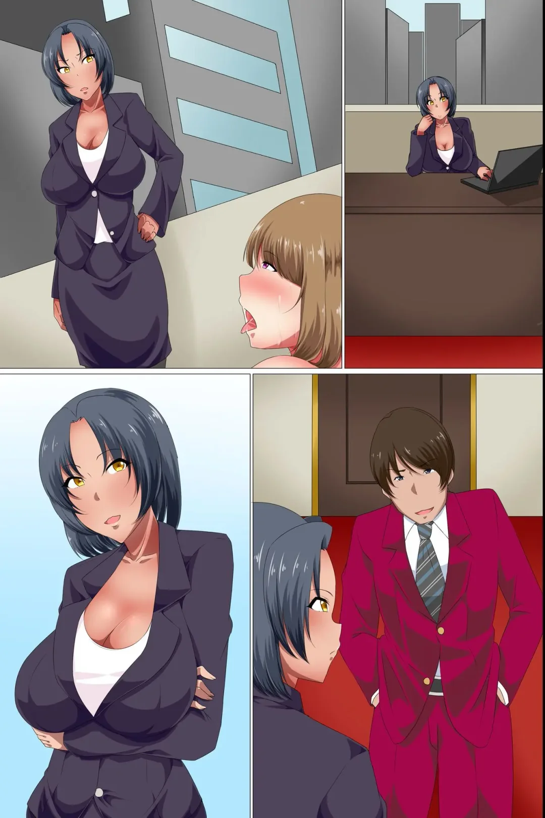 [Hakudaku Sinsi] Ou-sama Suit  Dare mo ga  Ore ni   Hirefushi Shitagau Sekai Fhentai - Page 66