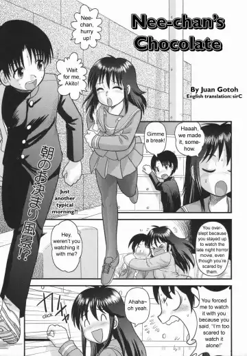 Read [Gotoh Juan] Nee-chan no Chocolate | Nee-chan' s Chocolate - Fhentai