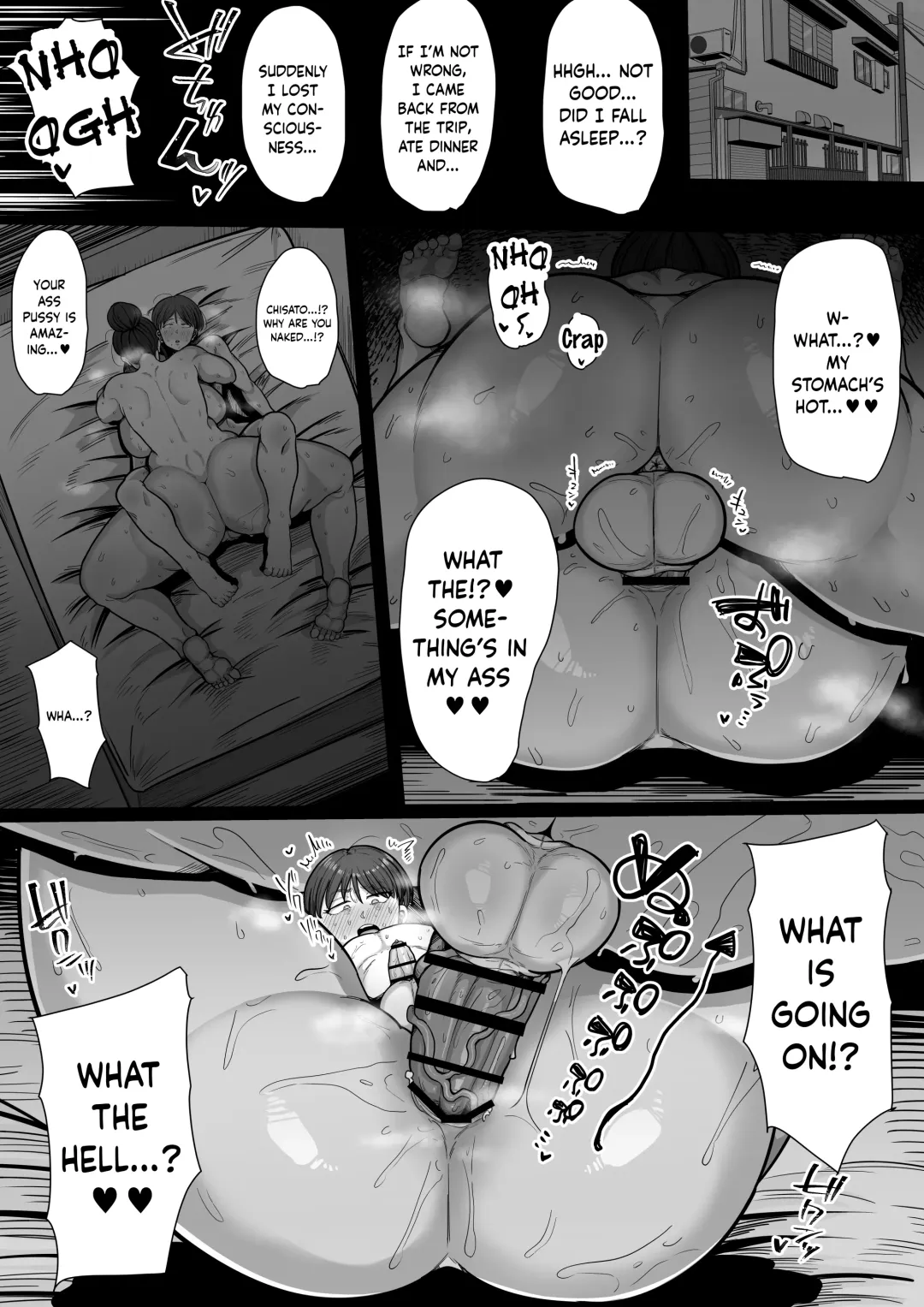 [Shrimp Cake] Futanari Shufu no Kazoku Kyouiku Plan Fhentai - Page 28