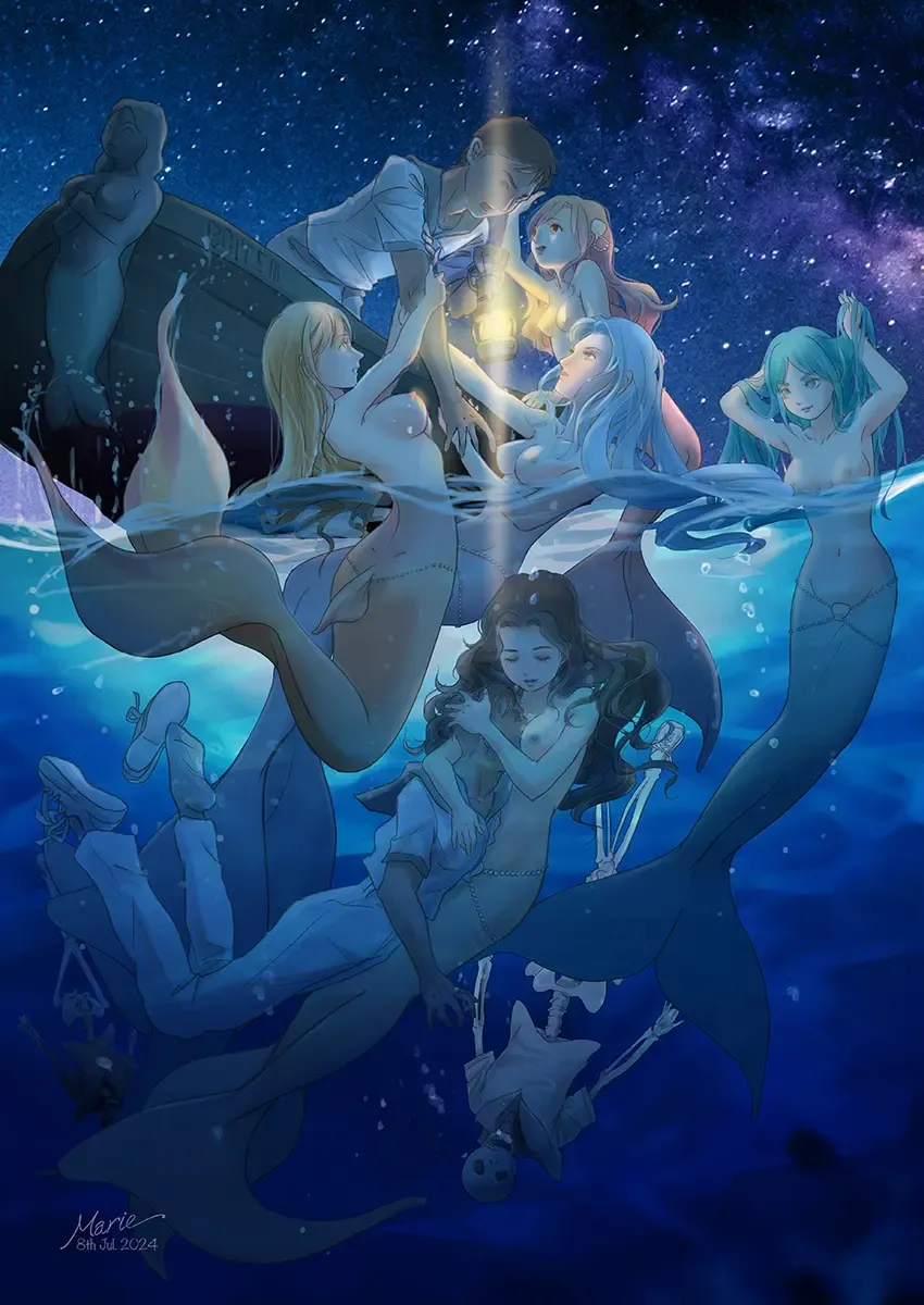 [Marielo] Bitch Mermaid 01-26 Fhentai - Page 115