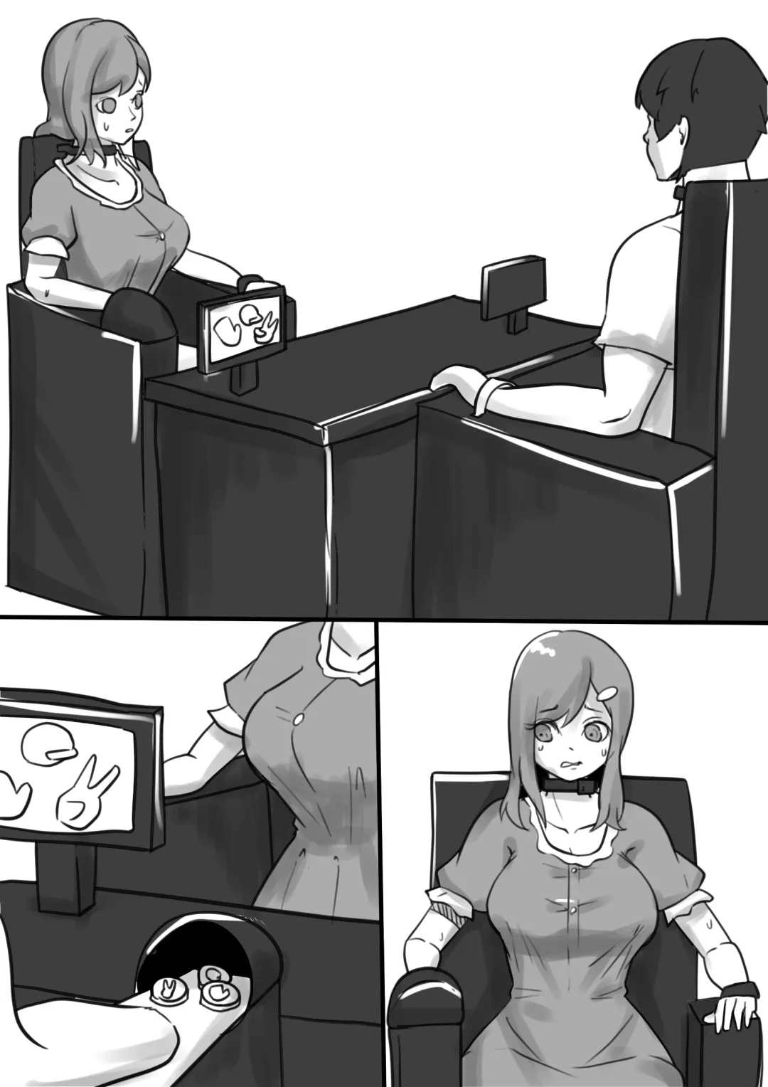 Rock, Paper, Scissors Death Game Fhentai - Page 1