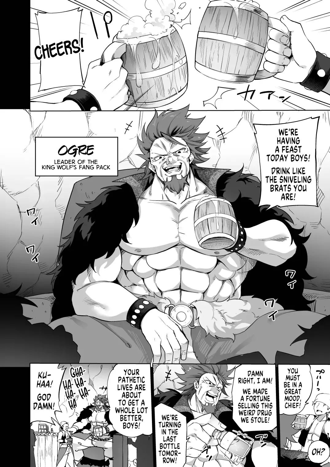 [Kanmuri] Mesugaki Elf ni Natta Don Elf-ka no Kusuri part 3 | A Bandit Chief Who Turned Into a Bratty Elf Girl Elvification Drug part 3 Fhentai - Page 4