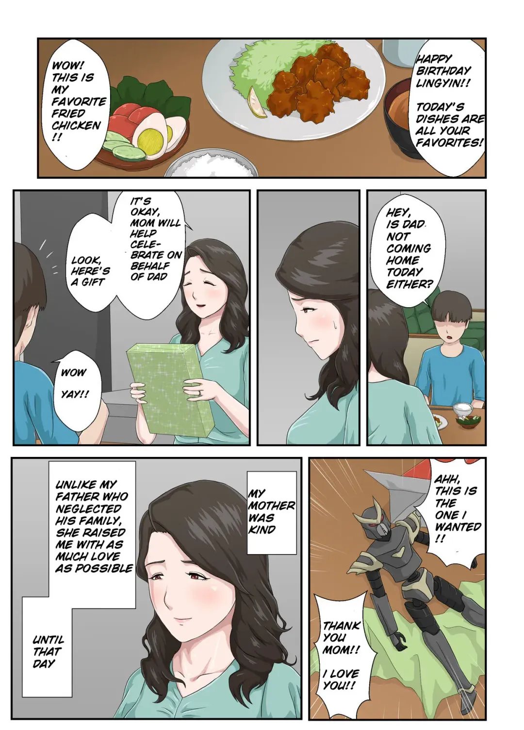 Dai Kirai na Haha wo Zenra Kaseifu ni Shita Hanashi Fhentai - Page 2