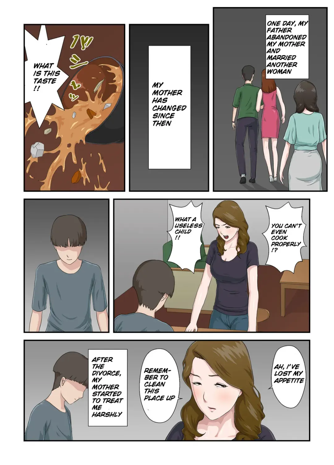 Dai Kirai na Haha wo Zenra Kaseifu ni Shita Hanashi Fhentai - Page 3