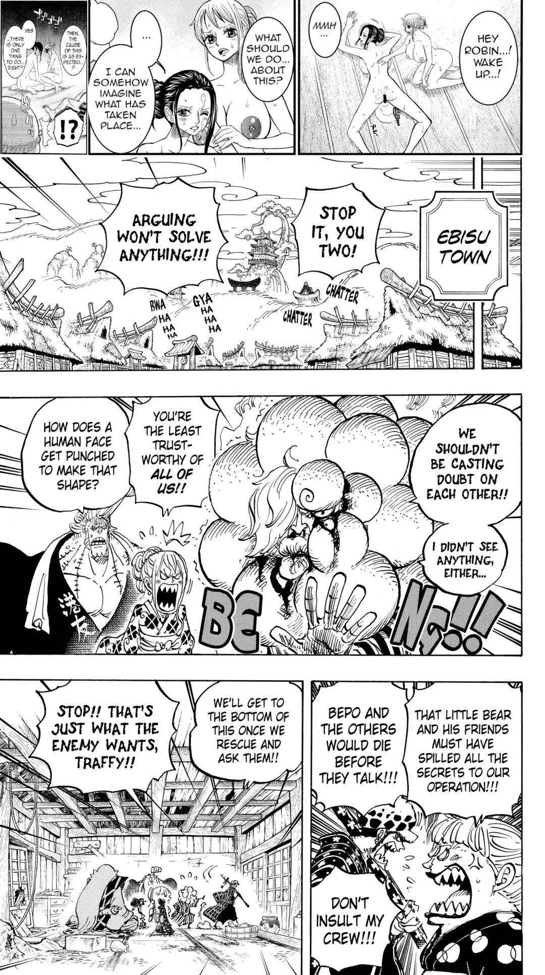 [Dorota Bou] BATH HOUSE HOLE (One Piece) English Fhentai - Page 37