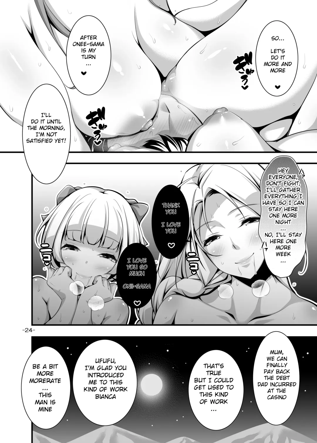 [Tokei Usagi] Tenkuu no Iyasare Konyoku Monogatari | A Story of Heavenly Healing Mixed Bathing Fhentai - Page 24