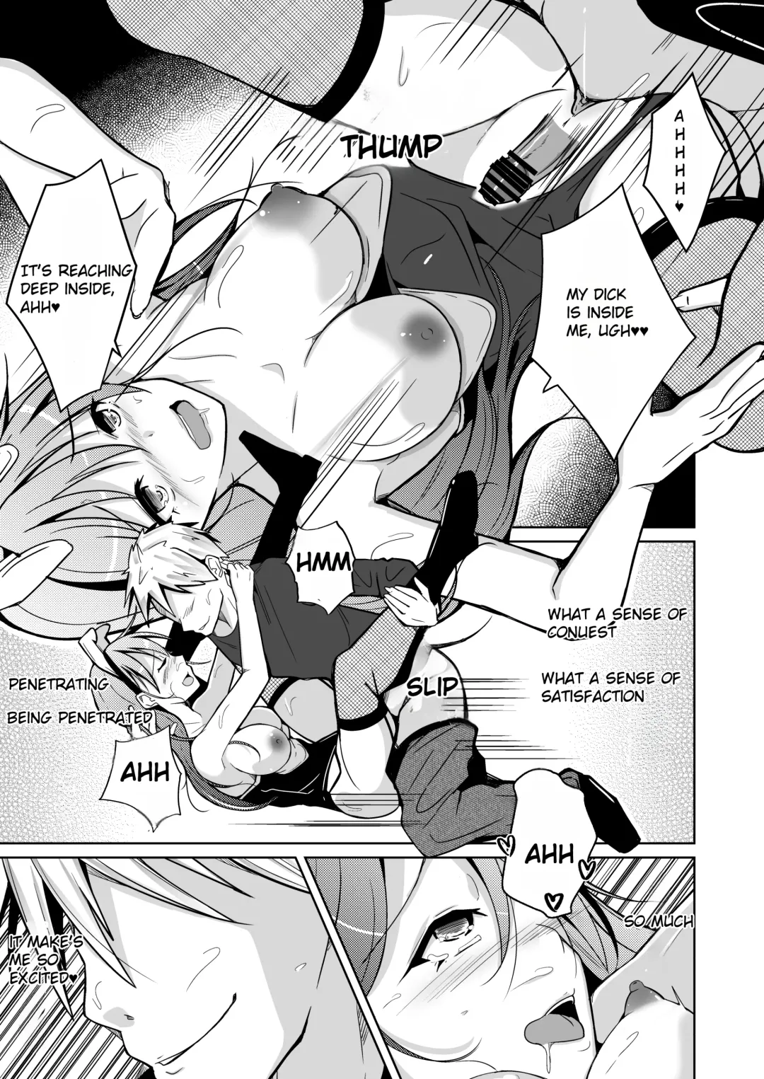 [Iwashita] Isei no Shintai no Toriko ni Natta, Boku to Watashi | Him and Her Captivated by the body of the opposite sex Fhentai - Page 33