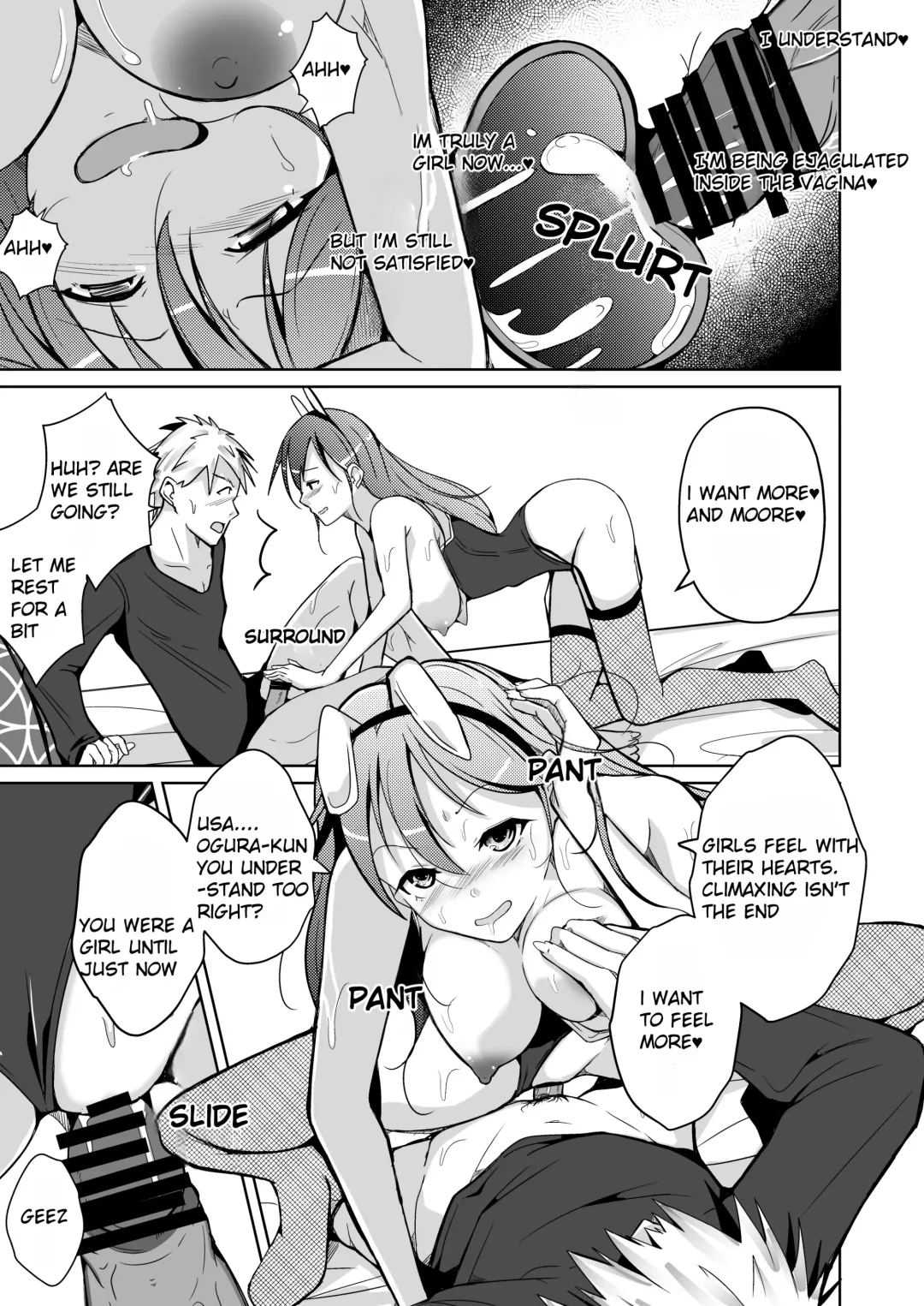 [Iwashita] Isei no Shintai no Toriko ni Natta, Boku to Watashi | Him and Her Captivated by the body of the opposite sex Fhentai - Page 37