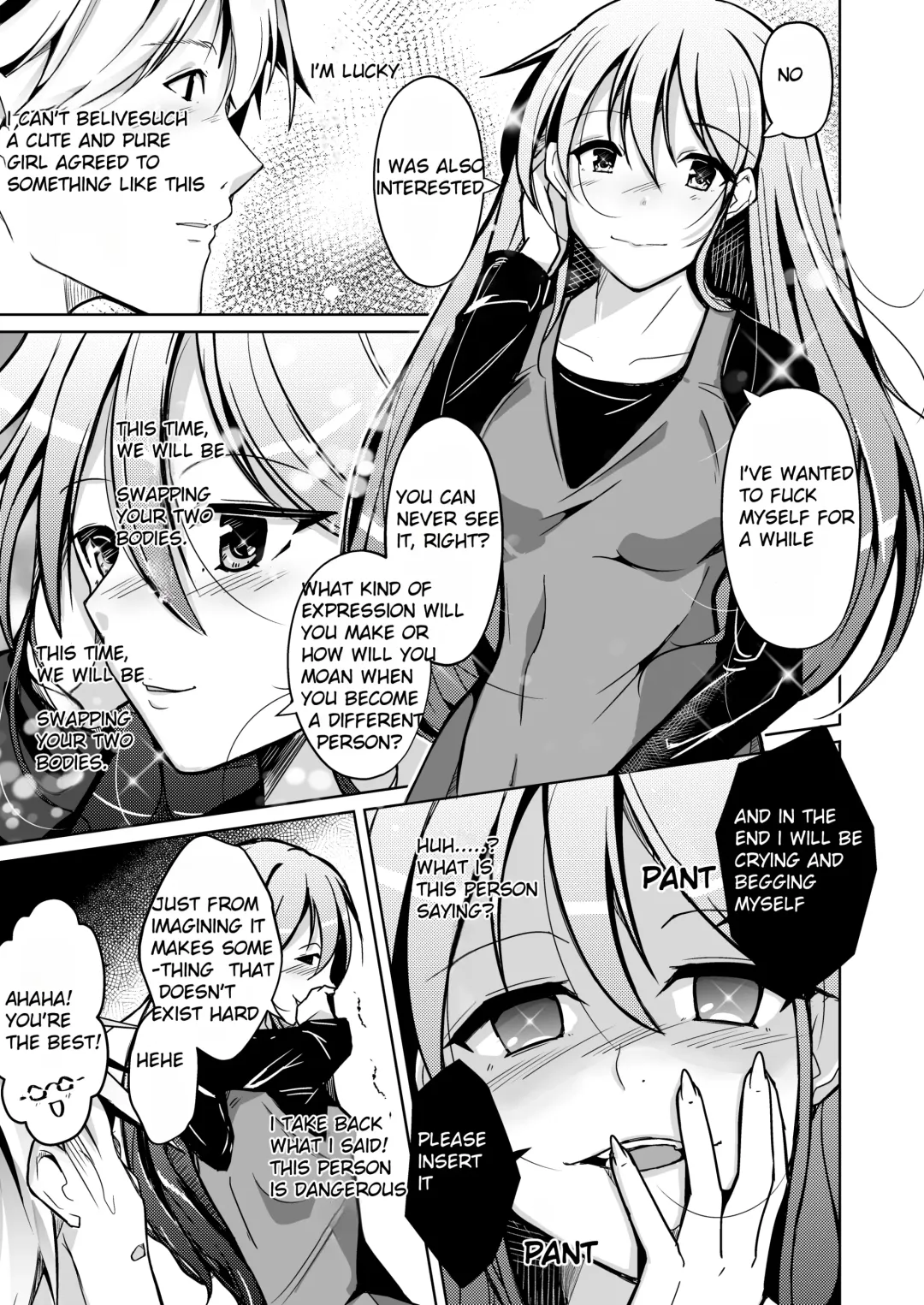 [Iwashita] Isei no Shintai no Toriko ni Natta, Boku to Watashi | Him and Her Captivated by the body of the opposite sex Fhentai - Page 5
