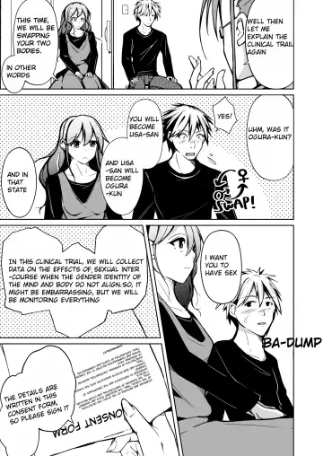 [Iwashita] Isei no Shintai no Toriko ni Natta, Boku to Watashi | Him and Her Captivated by the body of the opposite sex Fhentai - Page 3