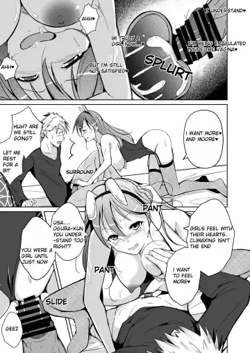 [Iwashita] Isei no Shintai no Toriko ni Natta, Boku to Watashi | Him and Her Captivated by the body of the opposite sex Fhentai - Page 37