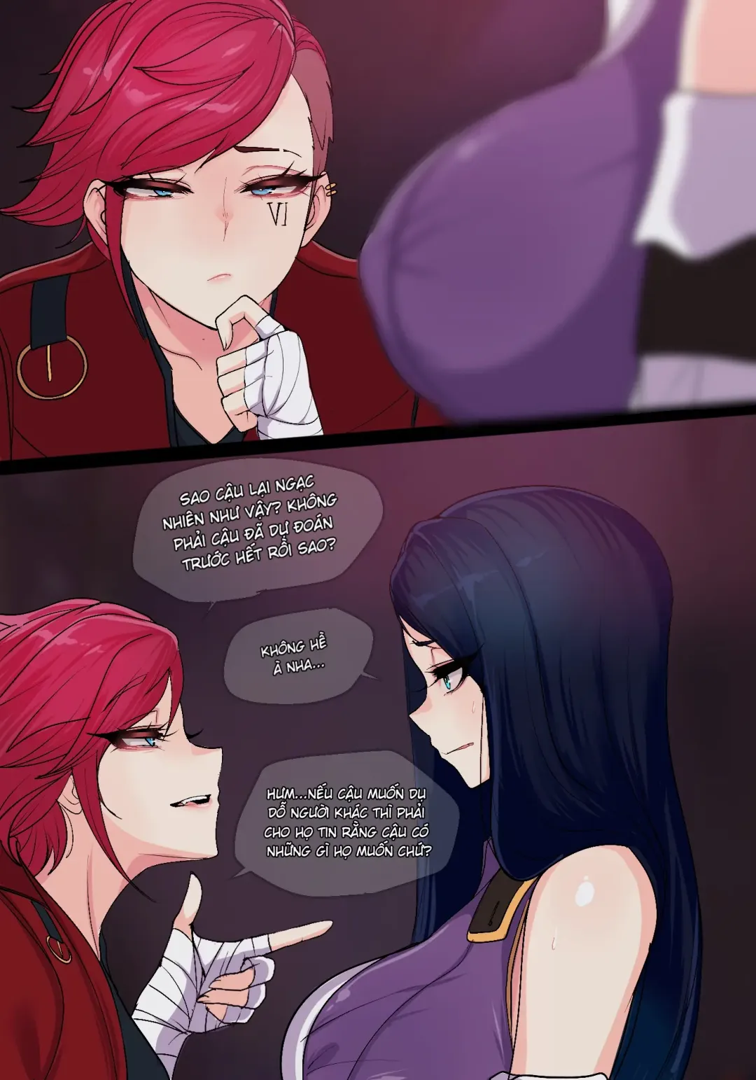 kimtoxic_Arcane_Vi,Caitlyn Fhentai - Page 8