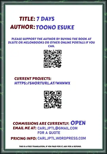 [Toono Esuke] 7days by Toono Esuke (decensored) Fhentai - Page 25