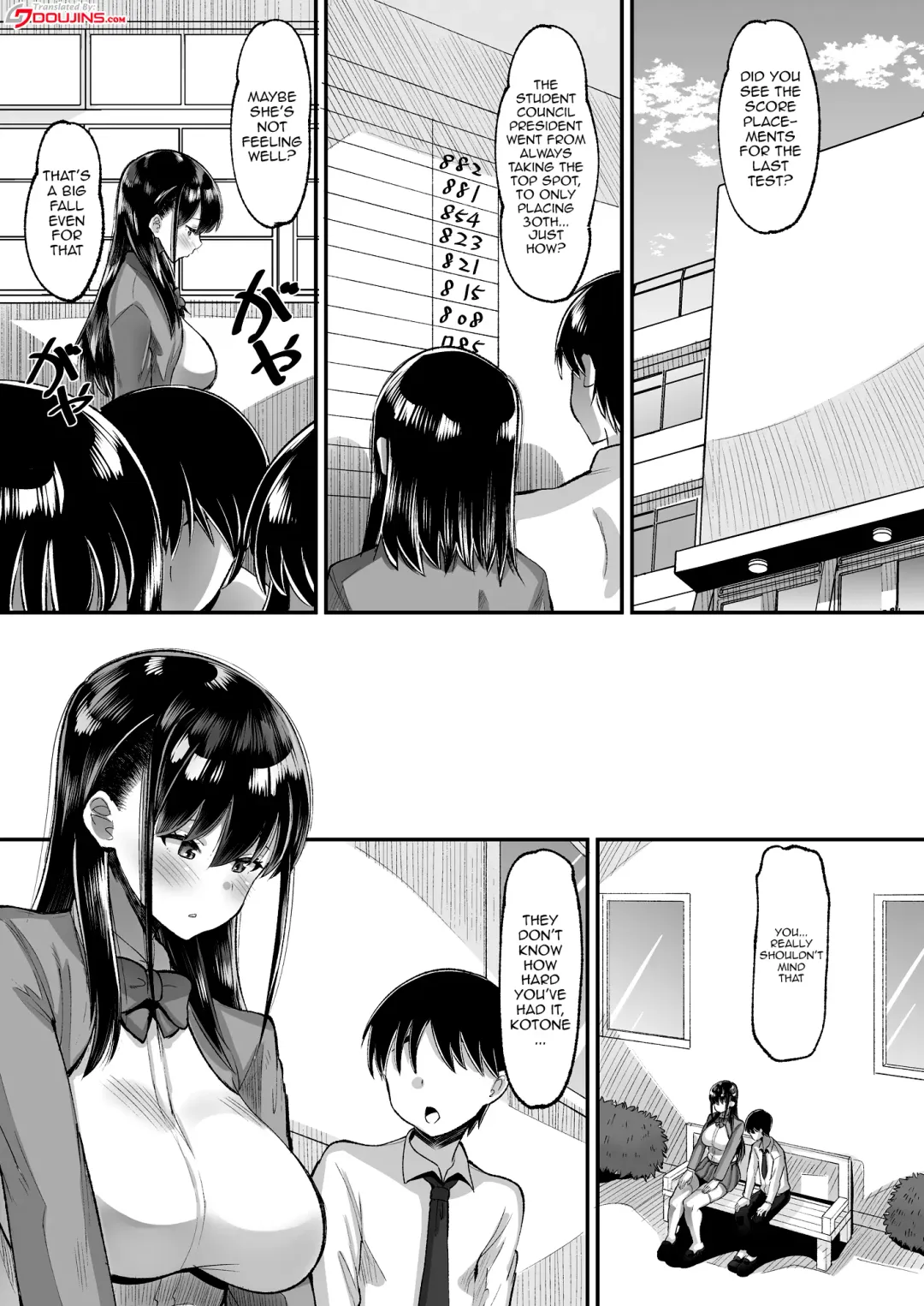[Norakuro Nero] Kichiku Kyoushi ni Otosareta Boku no Seitokaichou 2 [English] [Doujins.com] [Digital} Fhentai - Page 3