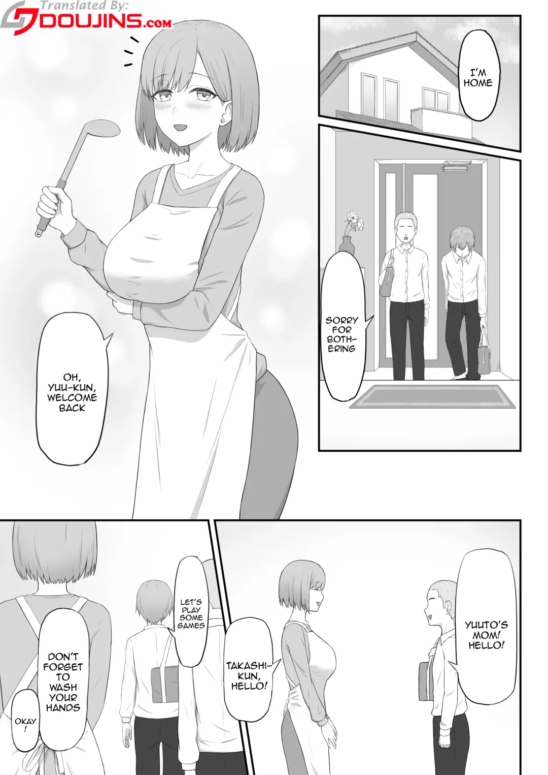 Okaa-san wa Tomodachi no SeFri Fhentai - Page 2