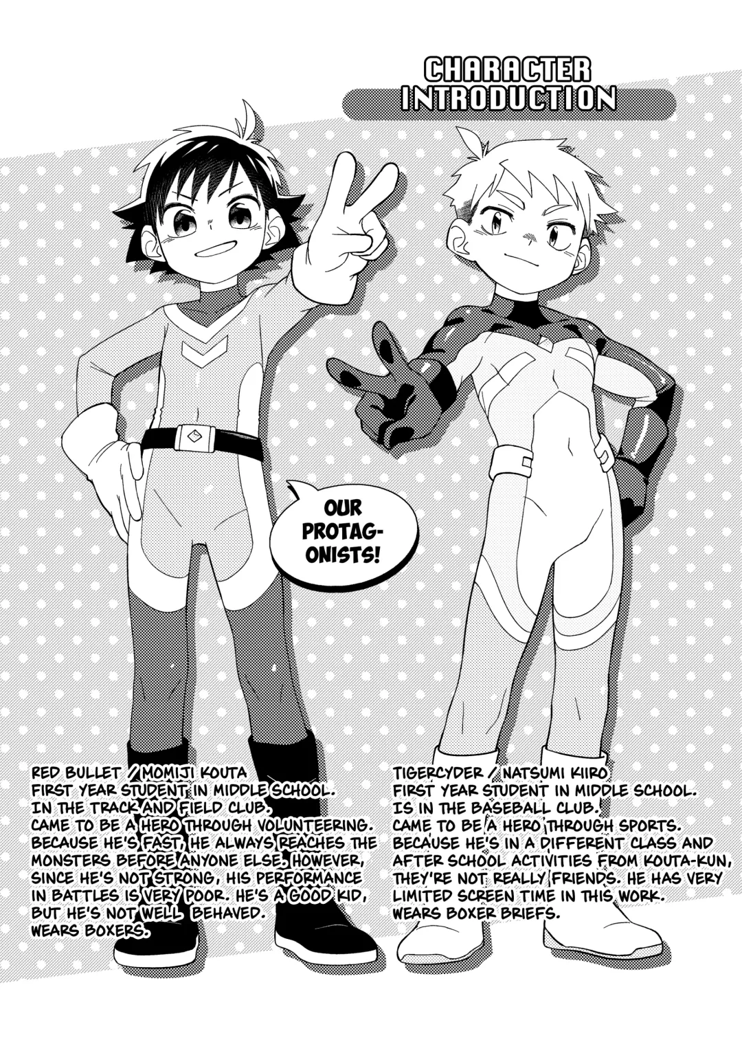 [Zumi] Red Ballet VS Brief Kaijin | Red Bullet vs The Briefs Monster Fhentai - Page 2