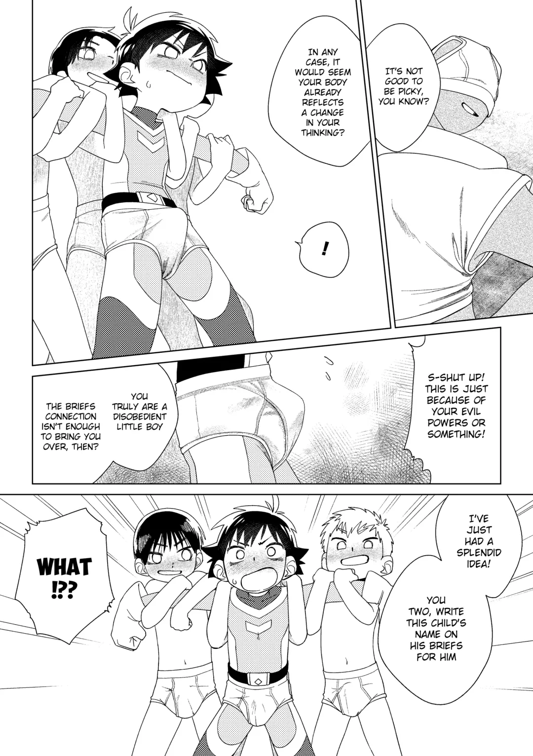 [Zumi] Red Ballet VS Brief Kaijin | Red Bullet vs The Briefs Monster Fhentai - Page 31