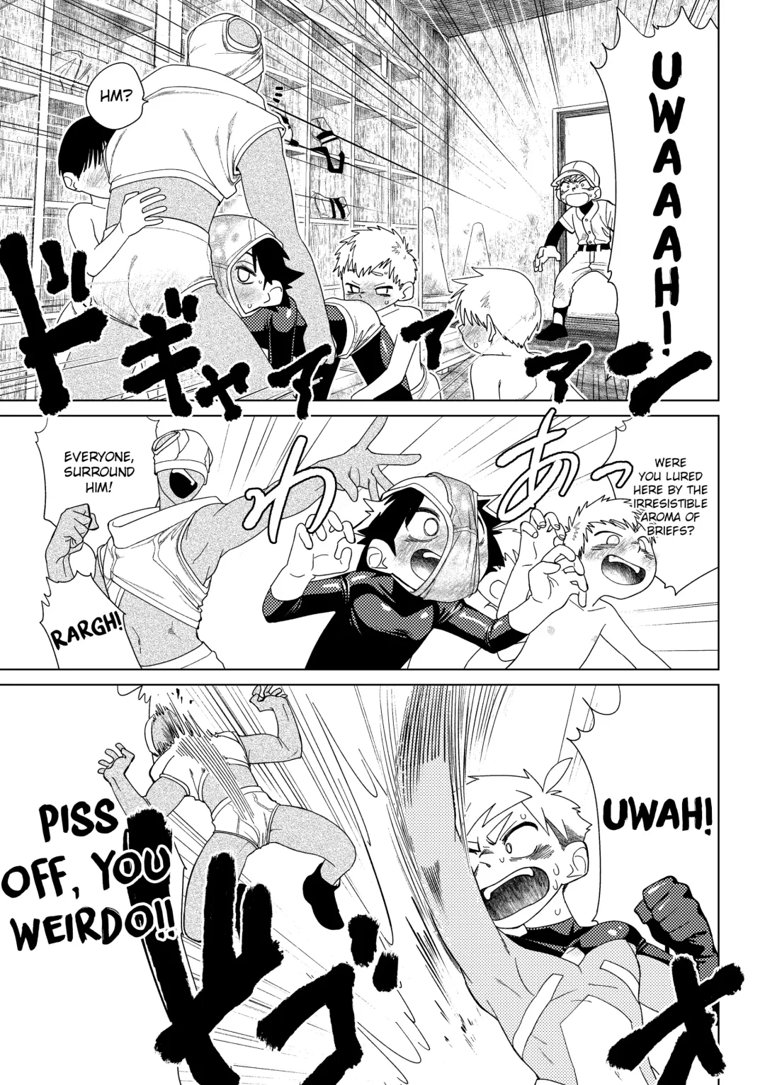 [Zumi] Red Ballet VS Brief Kaijin | Red Bullet vs The Briefs Monster Fhentai - Page 44