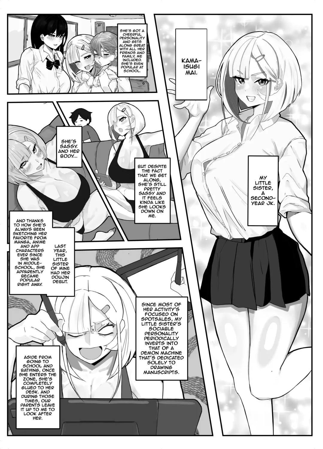 [Kinzoku Koutaku] Shuurai? Okkii Imouto Taikakusa H -Ore wa Imouto no Senzoku Model- Fhentai - Page 4