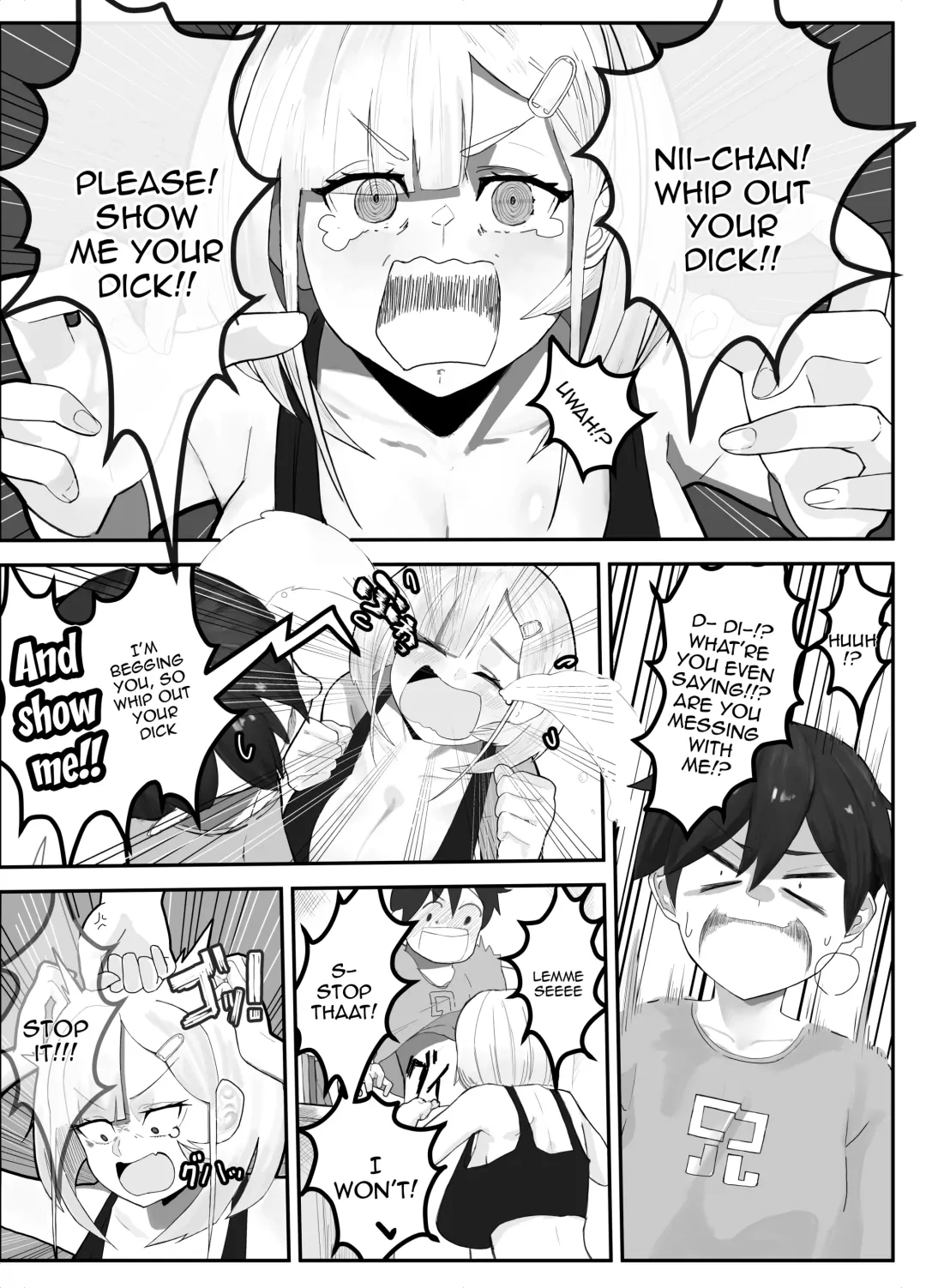 [Kinzoku Koutaku] Shuurai? Okkii Imouto Taikakusa H -Ore wa Imouto no Senzoku Model- Fhentai - Page 6