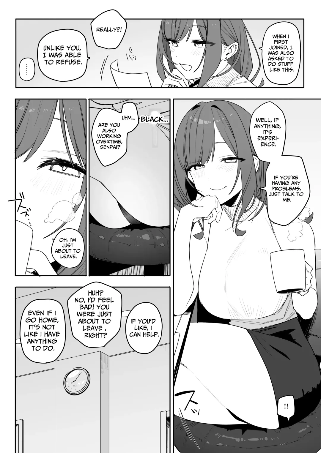 [Nako Sir] My Pain-In-The-Ass Yet Nice And Caring Senior Collegue Fhentai - Page 6