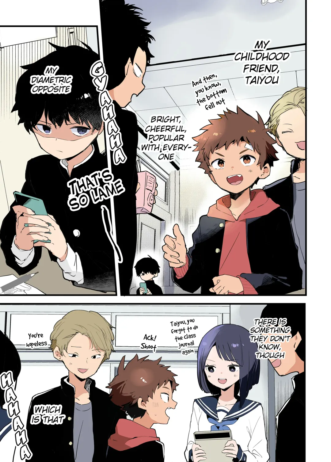 [Baby Stick] Inkya-kun to youkya-kun | Introvert-kun and Extrovert-kun Fhentai - Page 2