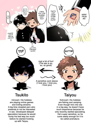 [Baby Stick] Inkya-kun to youkya-kun | Introvert-kun and Extrovert-kun Fhentai - Page 10