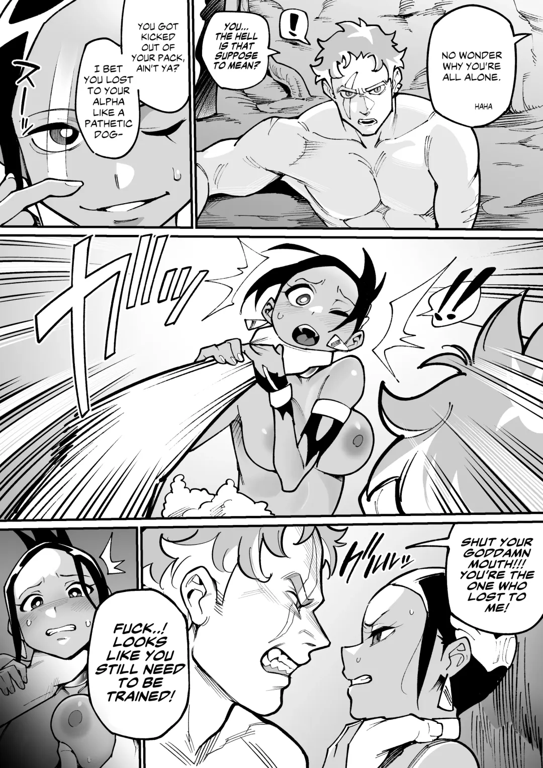 [Ame No Machi] Juujin x Onna Senshi NTR | Beastman x Female Warrior NTR Fhentai - Page 16