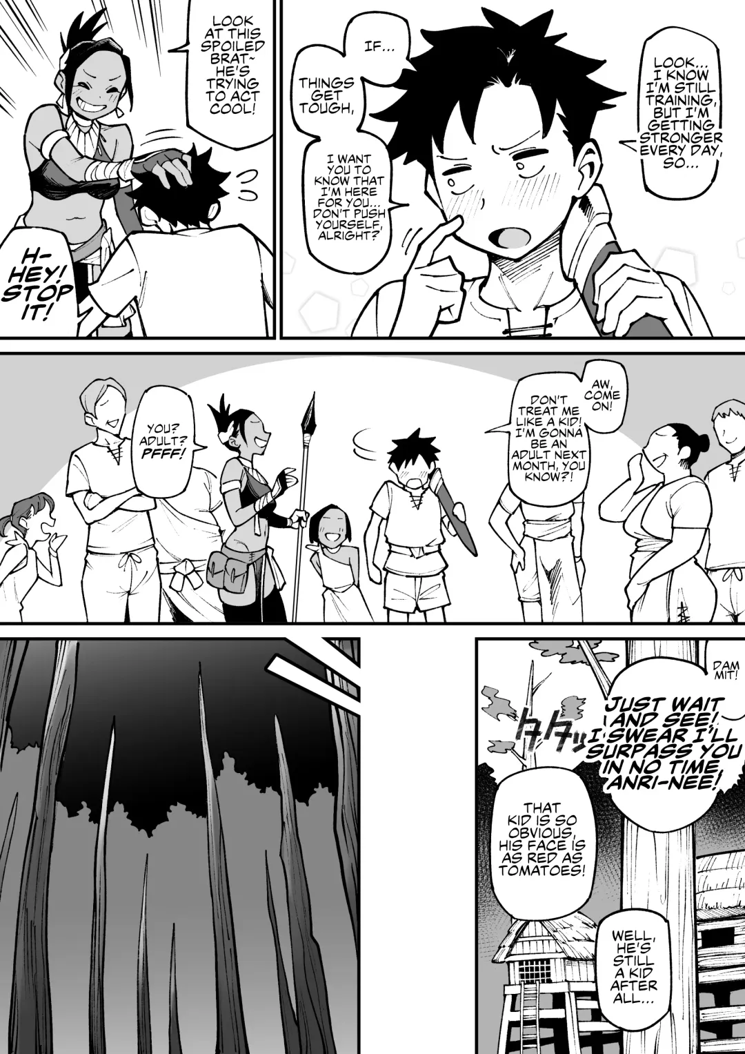 [Ame No Machi] Juujin x Onna Senshi NTR | Beastman x Female Warrior NTR Fhentai - Page 2