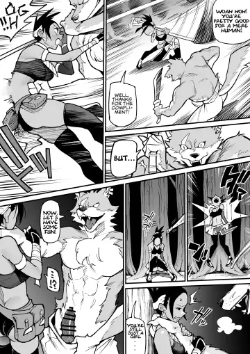 [Ame No Machi] Juujin x Onna Senshi NTR | Beastman x Female Warrior NTR Fhentai - Page 4