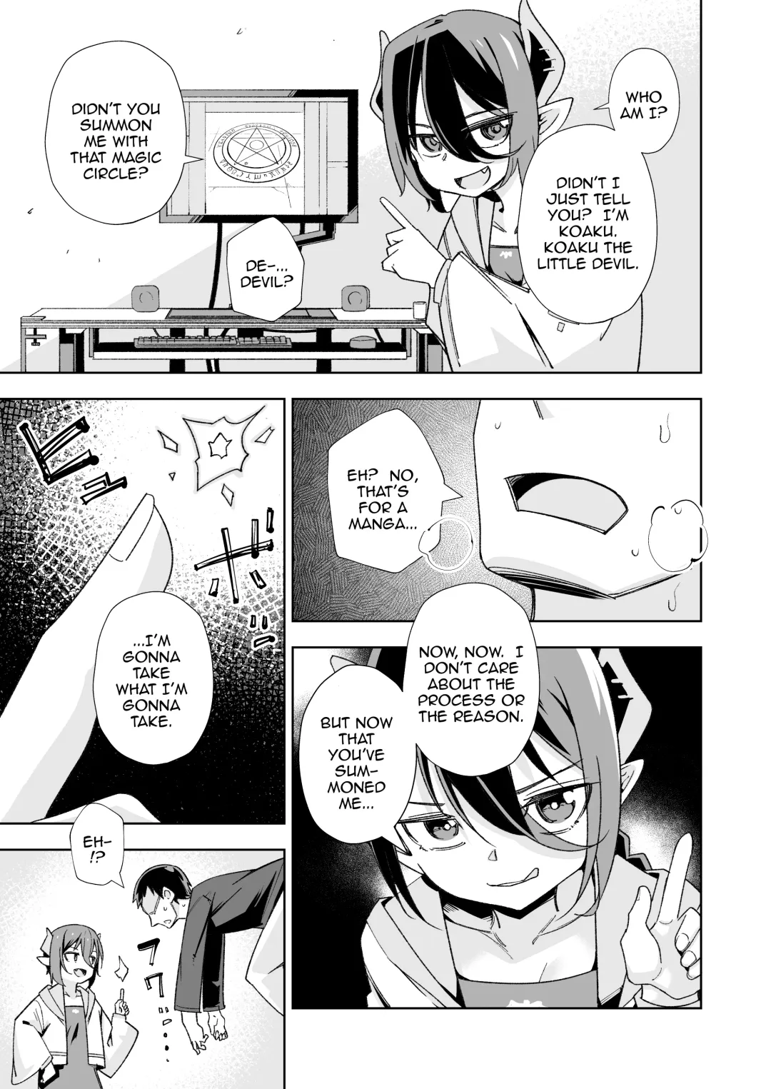 [Tomura Suisen] Koakuma no Koaku-chan 0 Fhentai - Page 4