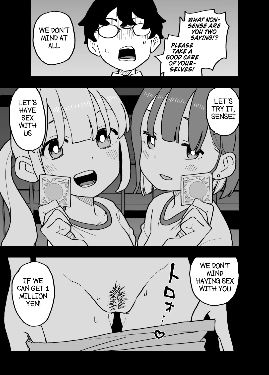 Seishi ni 100-man Yen no Ne ga Tsuku Sekai de Seito-tachi ga Okane Meate de Boku o Rape Shite Kuru Hanashi Fhentai - Page 14