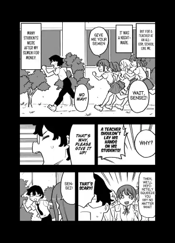 Seishi ni 100-man Yen no Ne ga Tsuku Sekai de Seito-tachi ga Okane Meate de Boku o Rape Shite Kuru Hanashi Fhentai - Page 6