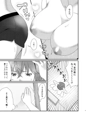 [Kibi Anmitsu] ゆたかくんと!─女になった俺が幼馴染に抱かれた話─ Fhentai - Page 6