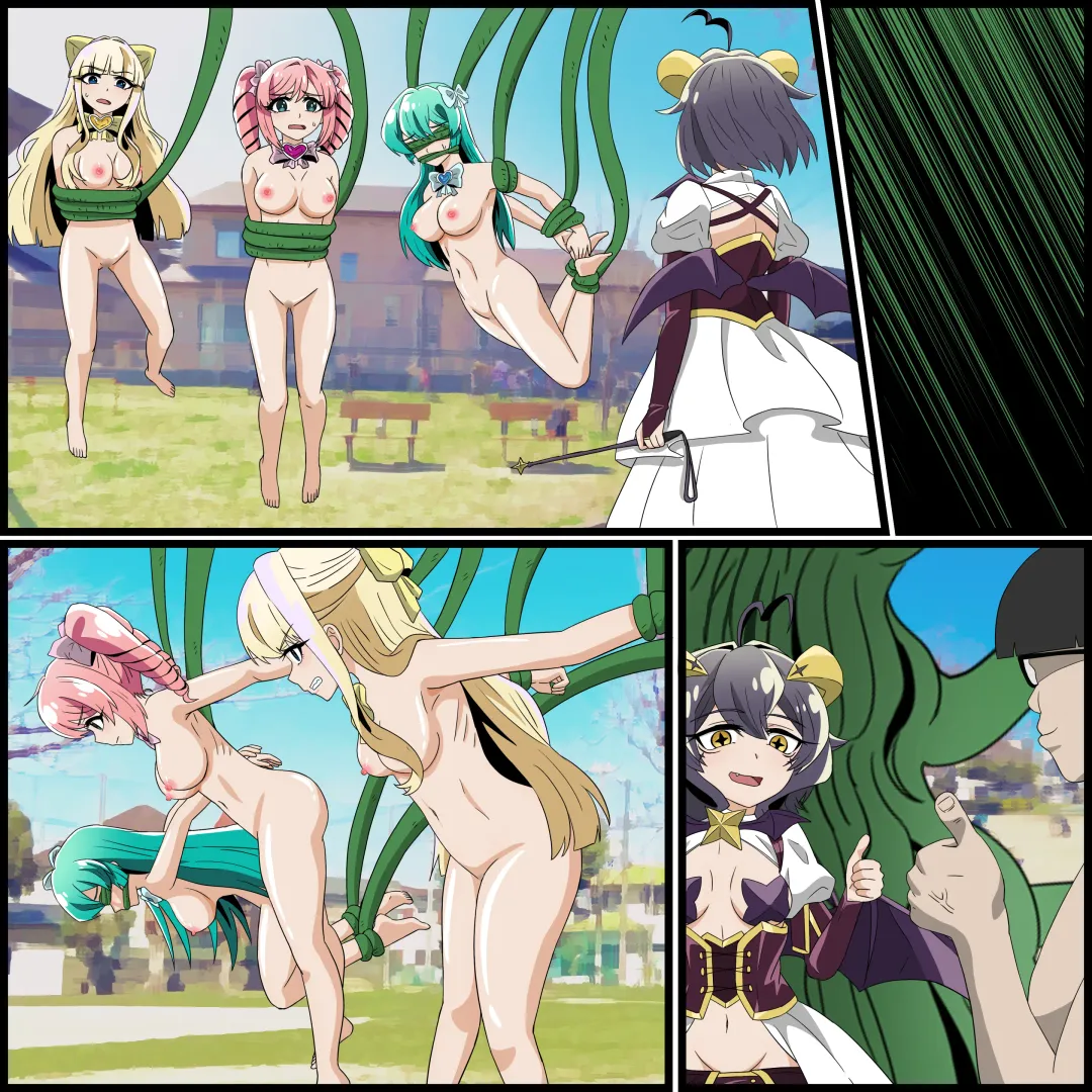 Anime Chara to Sex Dekiru Appli 13, Mahou Shoujo Ni Akogarete Isekai Hen Fhentai - Page 26