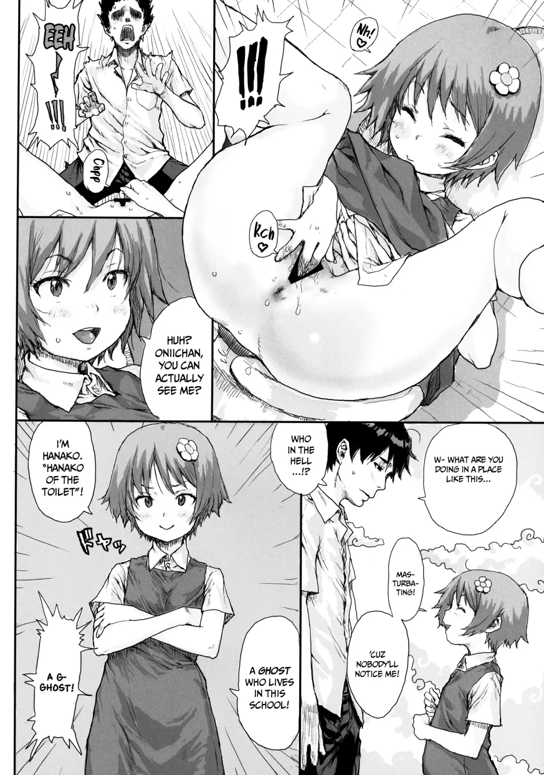 [Ponsuke] Toilet no Loli-Bitch na Hanako-san - Lolita-bitch Ms. Hanako of a Toilet Fhentai - Page 3