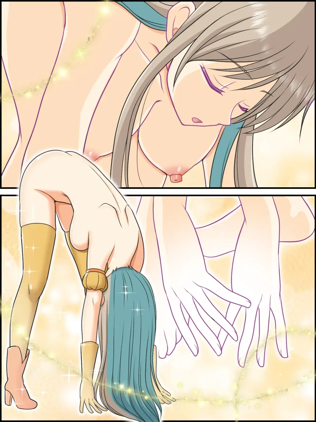 [Kutsugen Kanna] Touma Miku Henshin Scene Fhentai - Page 15