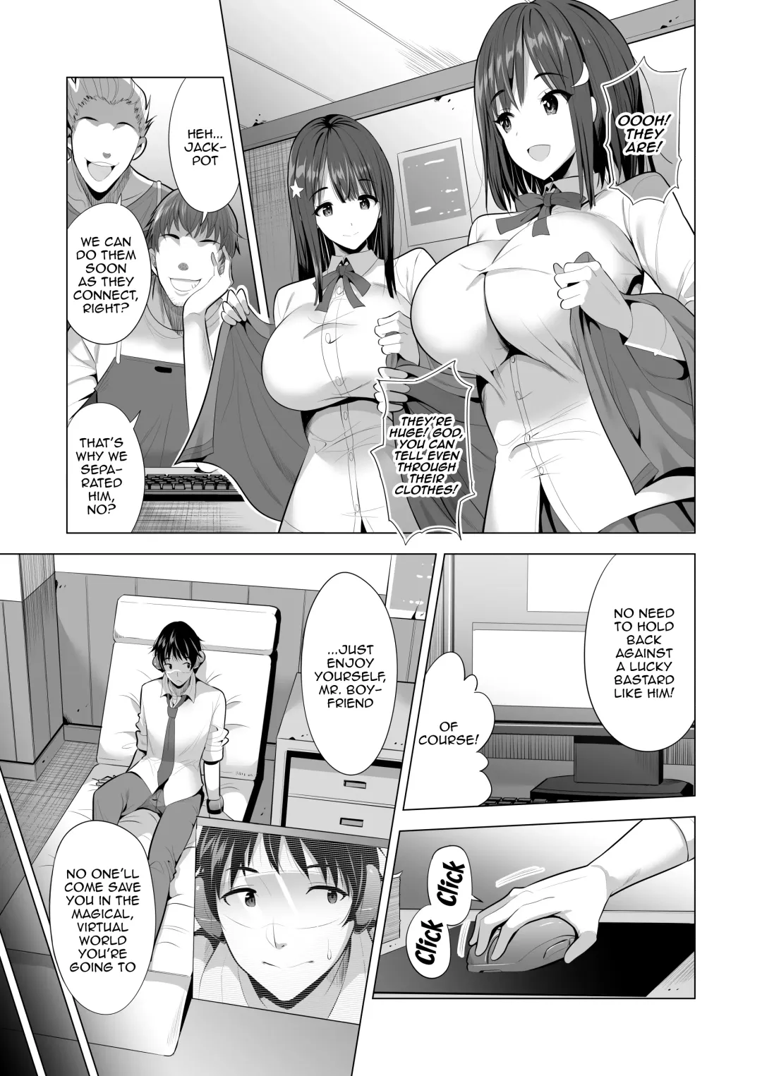 [Aburi Saamon Maru] Kumo no Su ni Torawareta Ore no Kanojo-tachi Fhentai - Page 8